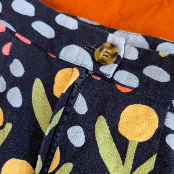 Princess Highway Floral Navy Miniskirt - Picture 4 of 10